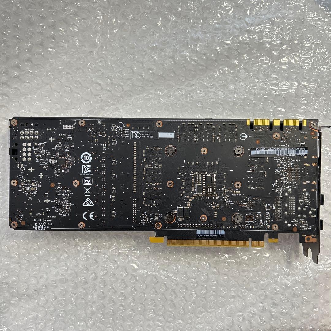 MSI GeForce GTX 1070 AERO 8G 本体