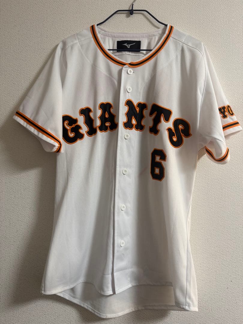 美品　読売ジャイアンツ　坂本勇人　ユニフォーム　Oサイズ　MIZUNO 刺繍