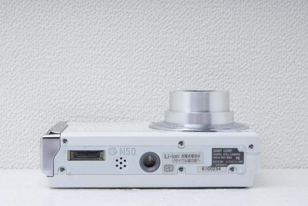 【SONY Cyber-Shot DSC-W80【美品】オールドコンデジ