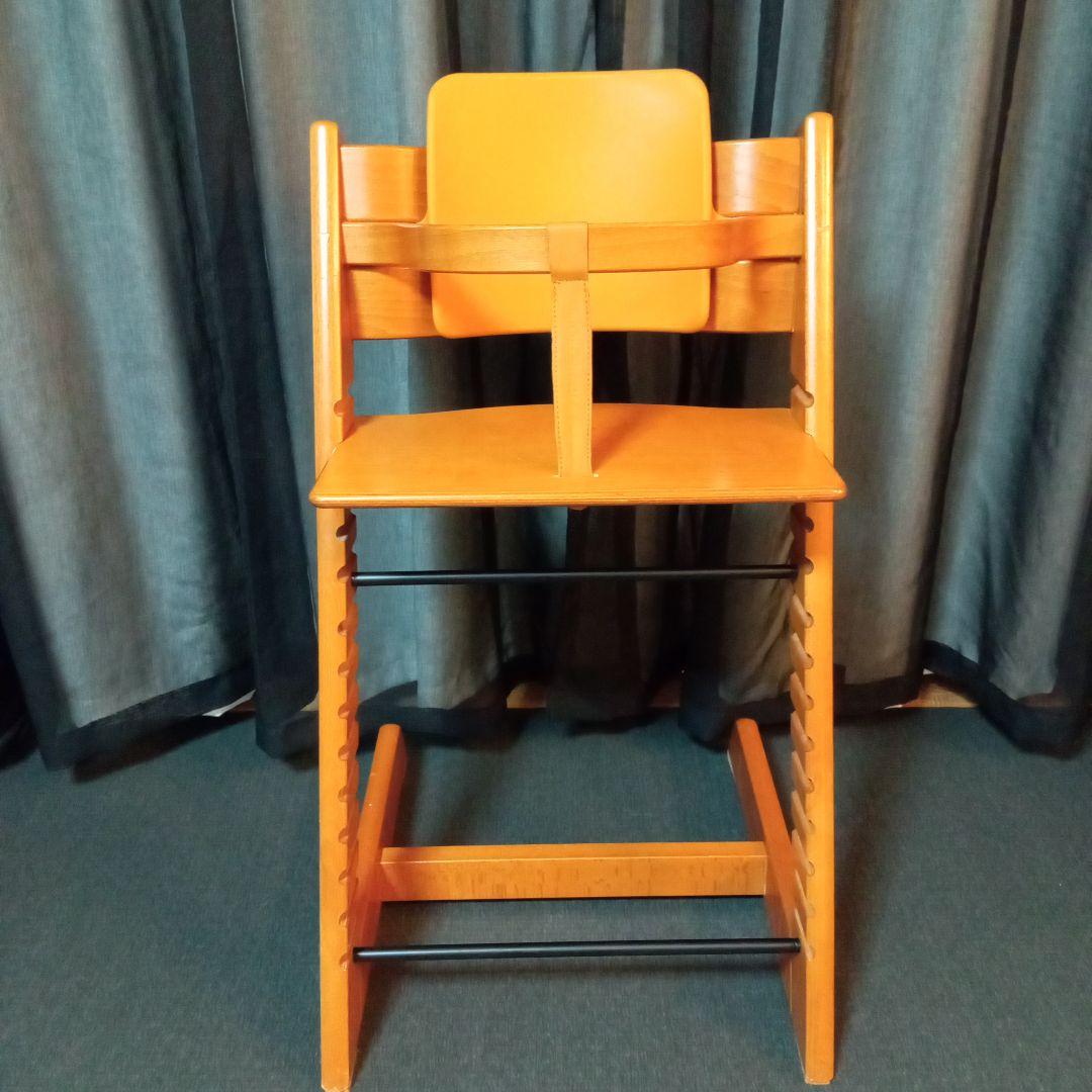 ストッケ トリップトラップ ベビー椅子 ナチュラル ベビーガード付 ハイチェア