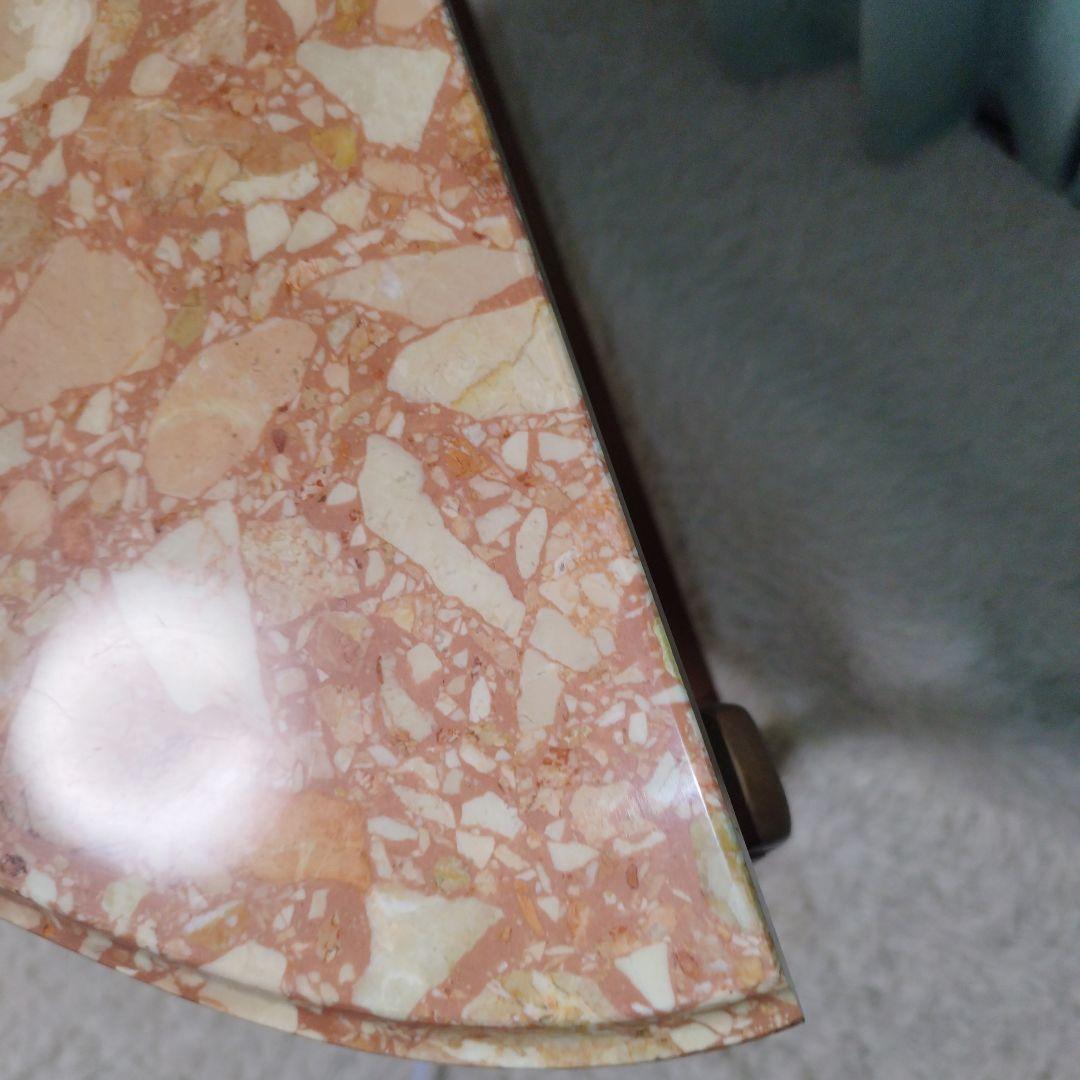 レトロ　イタリア製 猫脚　大理石 コンソール クラシック サイドテーブル