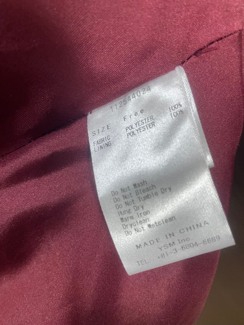 Darich ボックスプリーツツイードミニワンピース BRD FREE