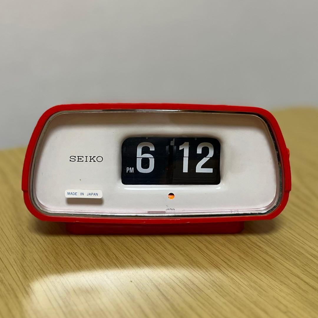 【メンテ済み・動作正常】SEIKOパタパタ時計 デジタルクロック DZ634T