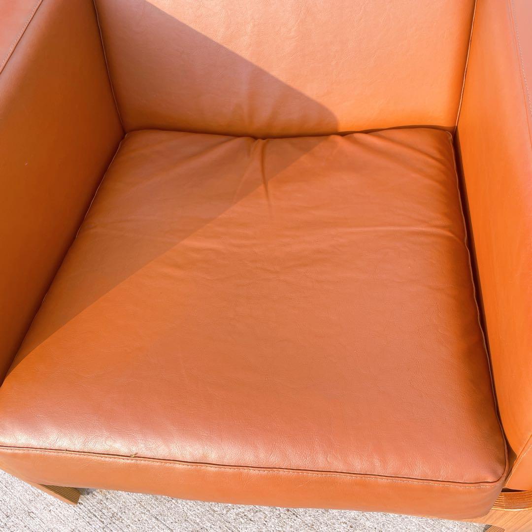 天童木工Haco チェア② ソファ 1人掛け 本革 レザー 椅子 アームチェア