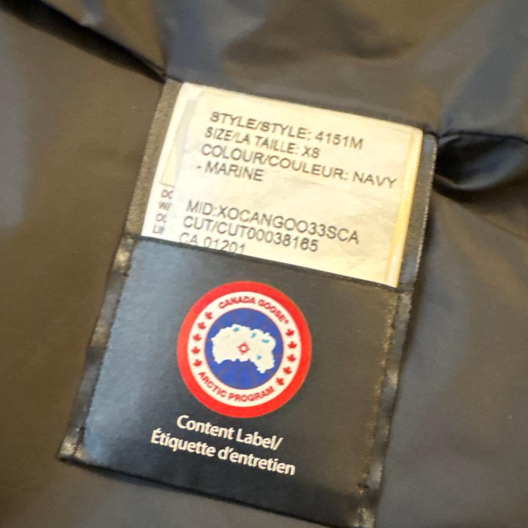 カナダグース ガーソンベスト ネイビー