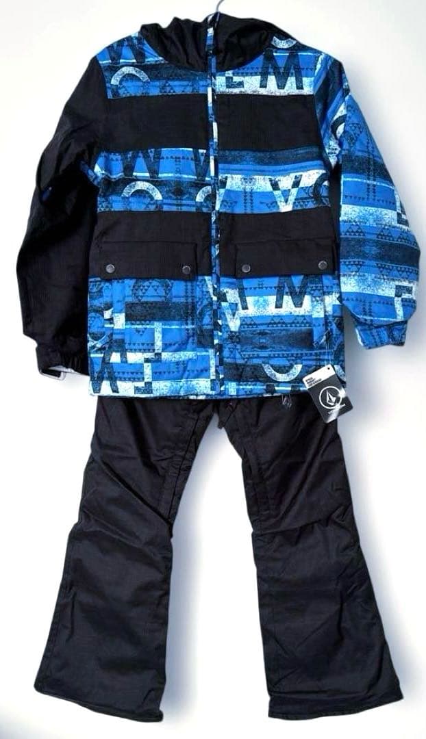 レン　新品同様　Volcom キッズ Sスノーボードウェア セット