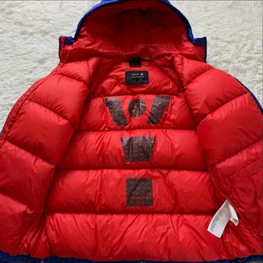 美品■MILLET ダウンジャケット アルパイン　ブルー L