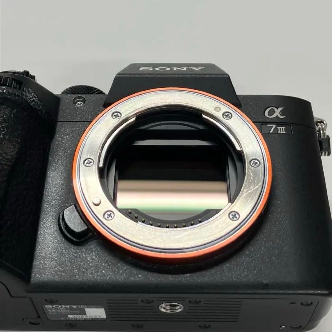 【美品】SONY α7III ミラーレスカメラ 本体