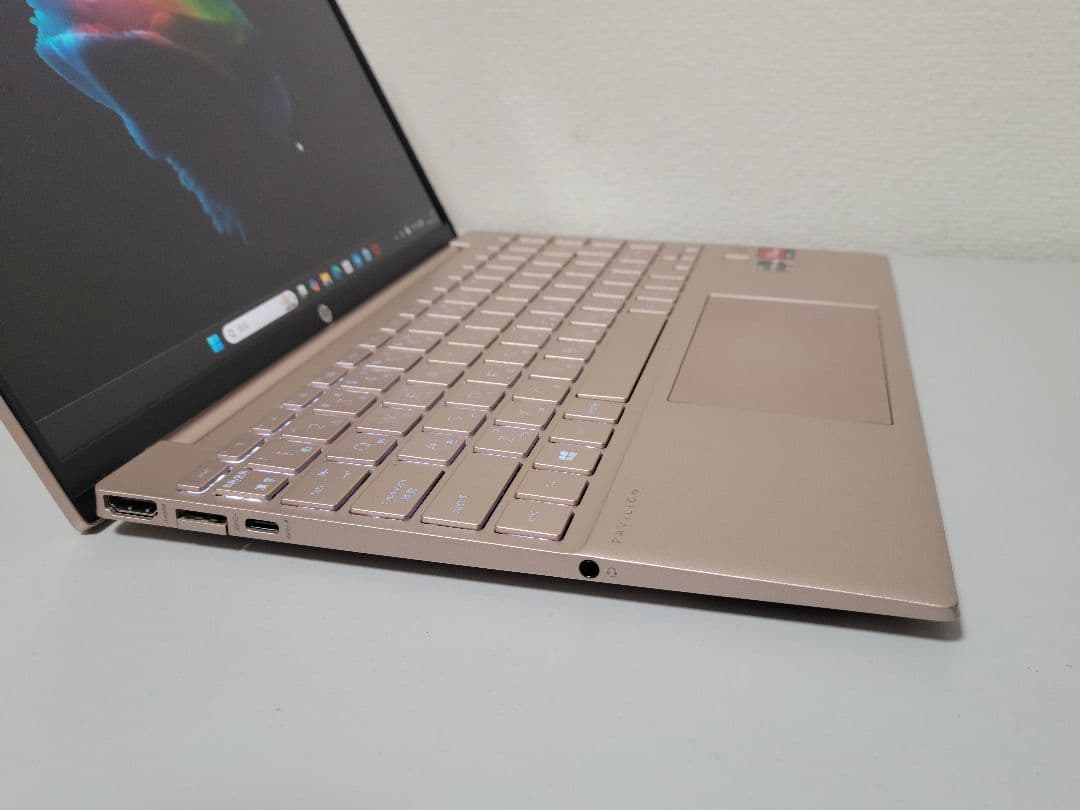 超軽量モバイル高性能ノートPC HP Pavilion Aero 13-be