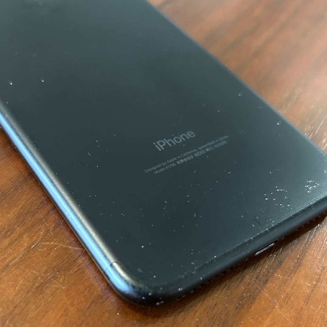 iPhone7Plus 256GB ブラックSIMフリー バッテリー100%良品