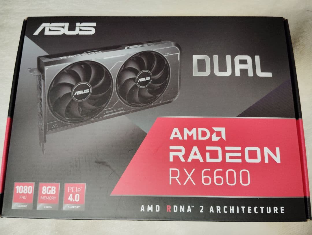 amd radeon rx 6600 美品