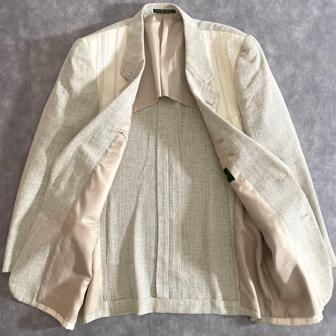 【1点物】ジャガード織 コンビネーションセットアップスーツ×CHANELネクタイ