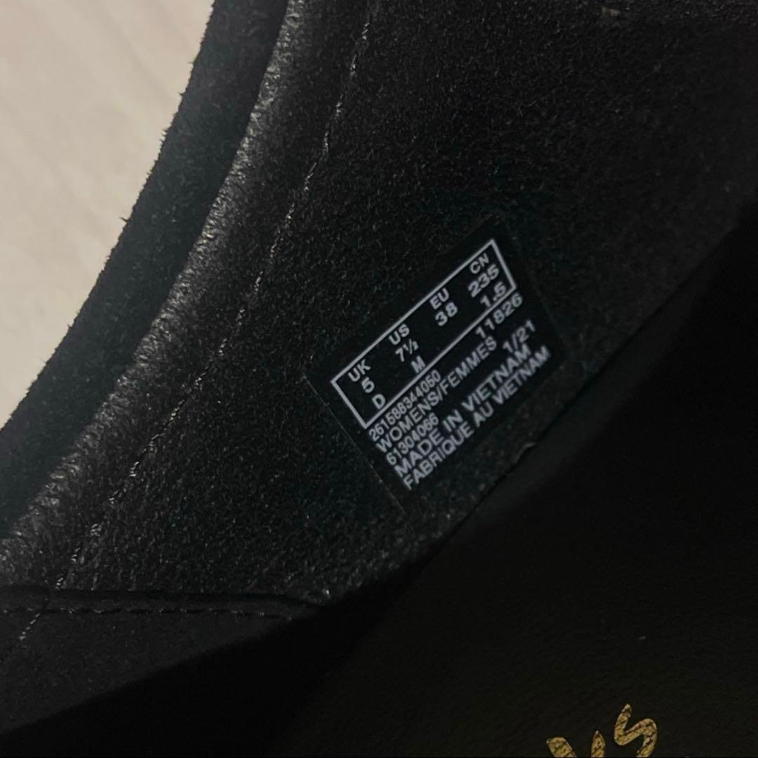 クラークス　Clarks ワラビー　23.5㎝　38 ブラック