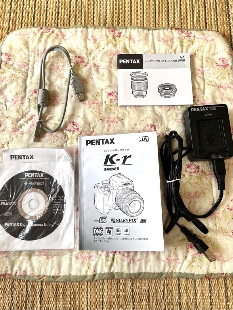 【最大値下げ】PENTAX K-r ホワイト デジタル一眼レフカメラ