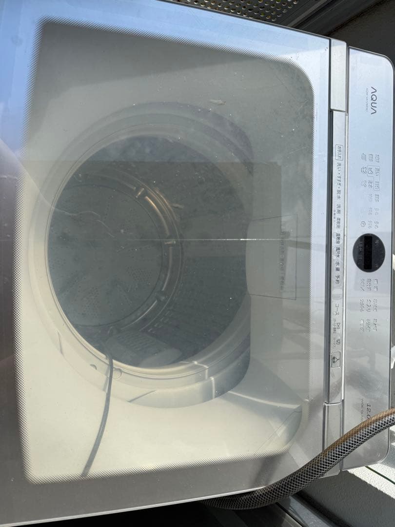 AQUA 縦型洗濯機 12kg AQW-VA12M(W) 本日限定値下げ⭕️