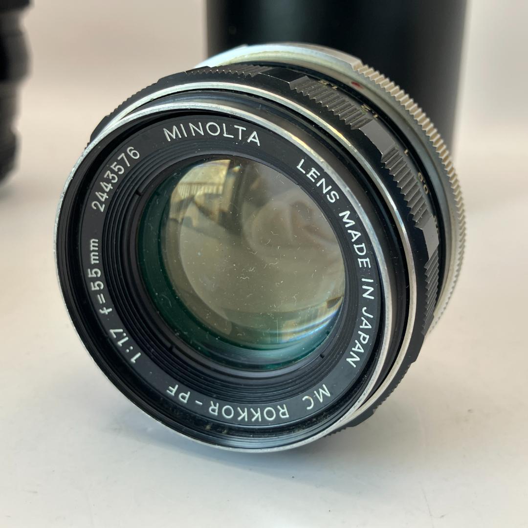 動作未確認・ジャンク、フィルムカメラ、レンズ、フードなど