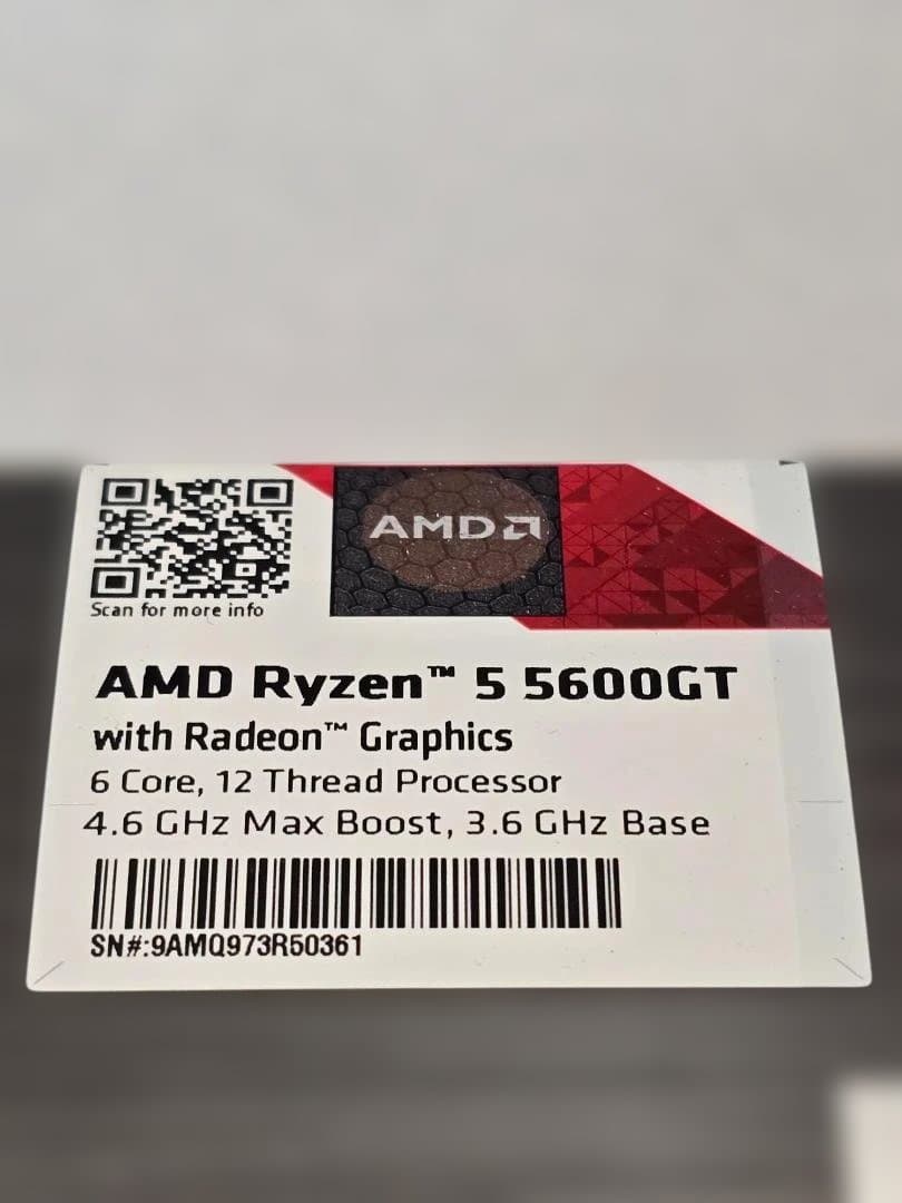 その他 AMD CPU Ryzen 5 5600GT