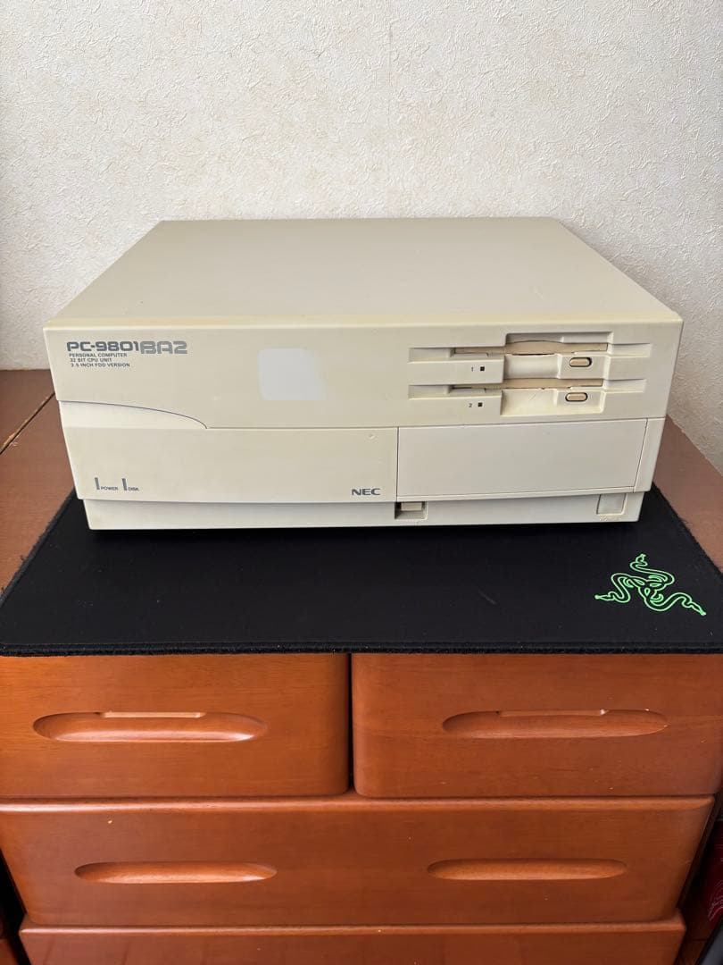 PC-9801BA2 本体のみ SSD512MB サウンドボード付 動作品