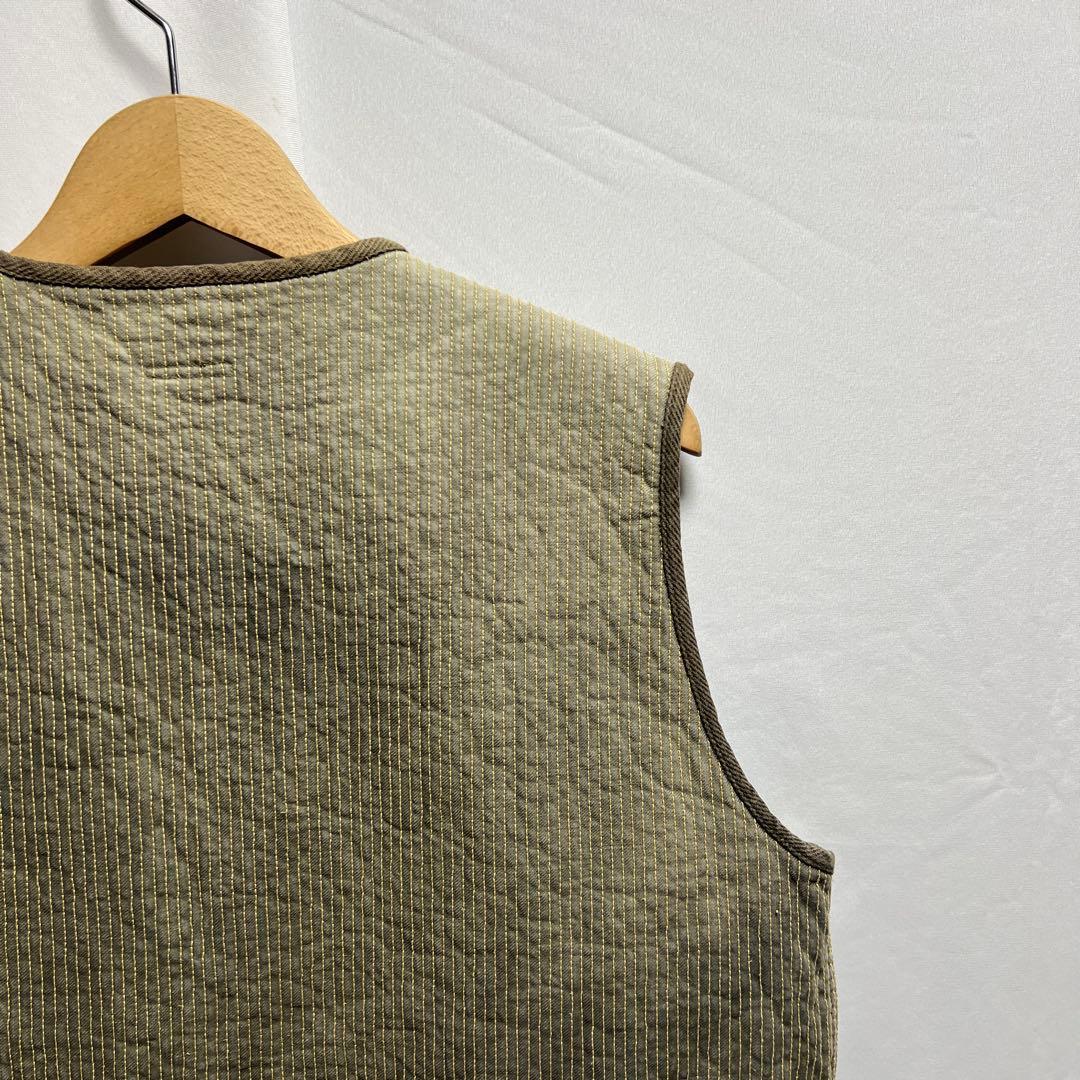 KAPITAL キャピタル　ベスト　裏地ウール　刺子　刺し子　サイズ　4