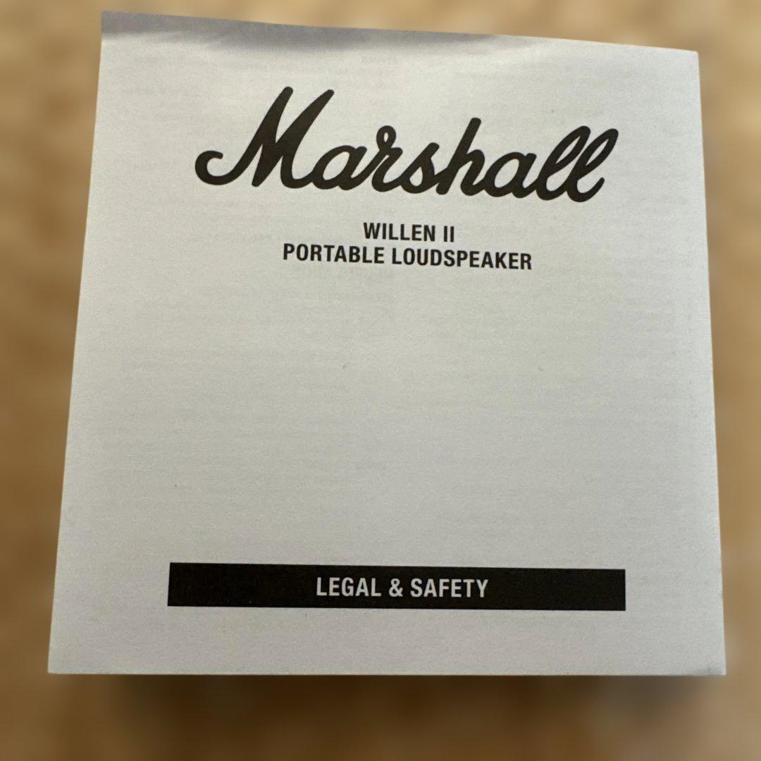 美品 動作確認済 Marshall Willen II ワイヤレススピーカー