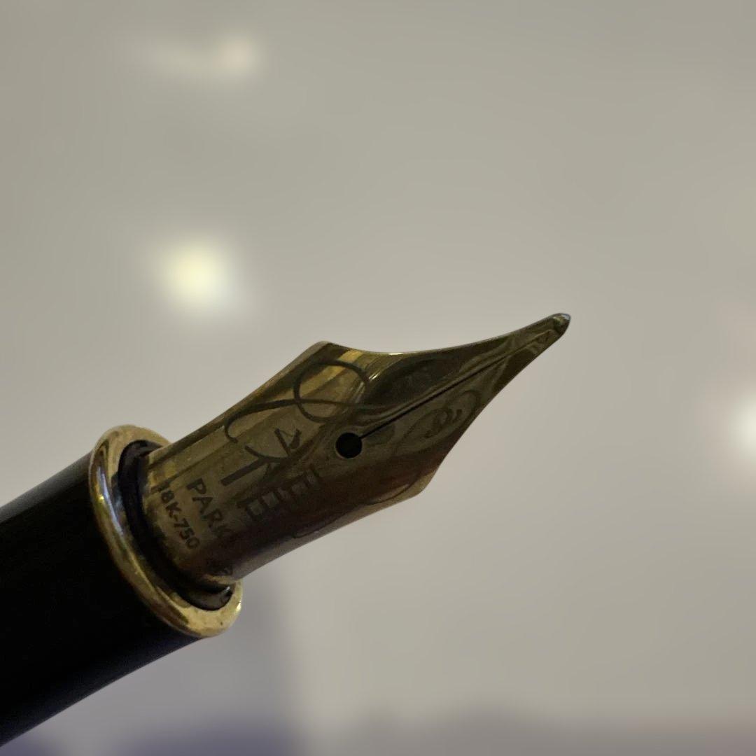 PARKER パーカー 万年筆 ソネット ボルドーGT ペンケース　18k