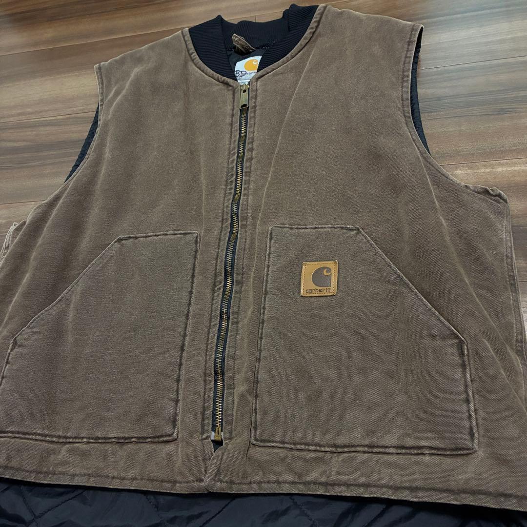 00s Carhartt カーハート ダックベスト CHT XLサイズ USA製