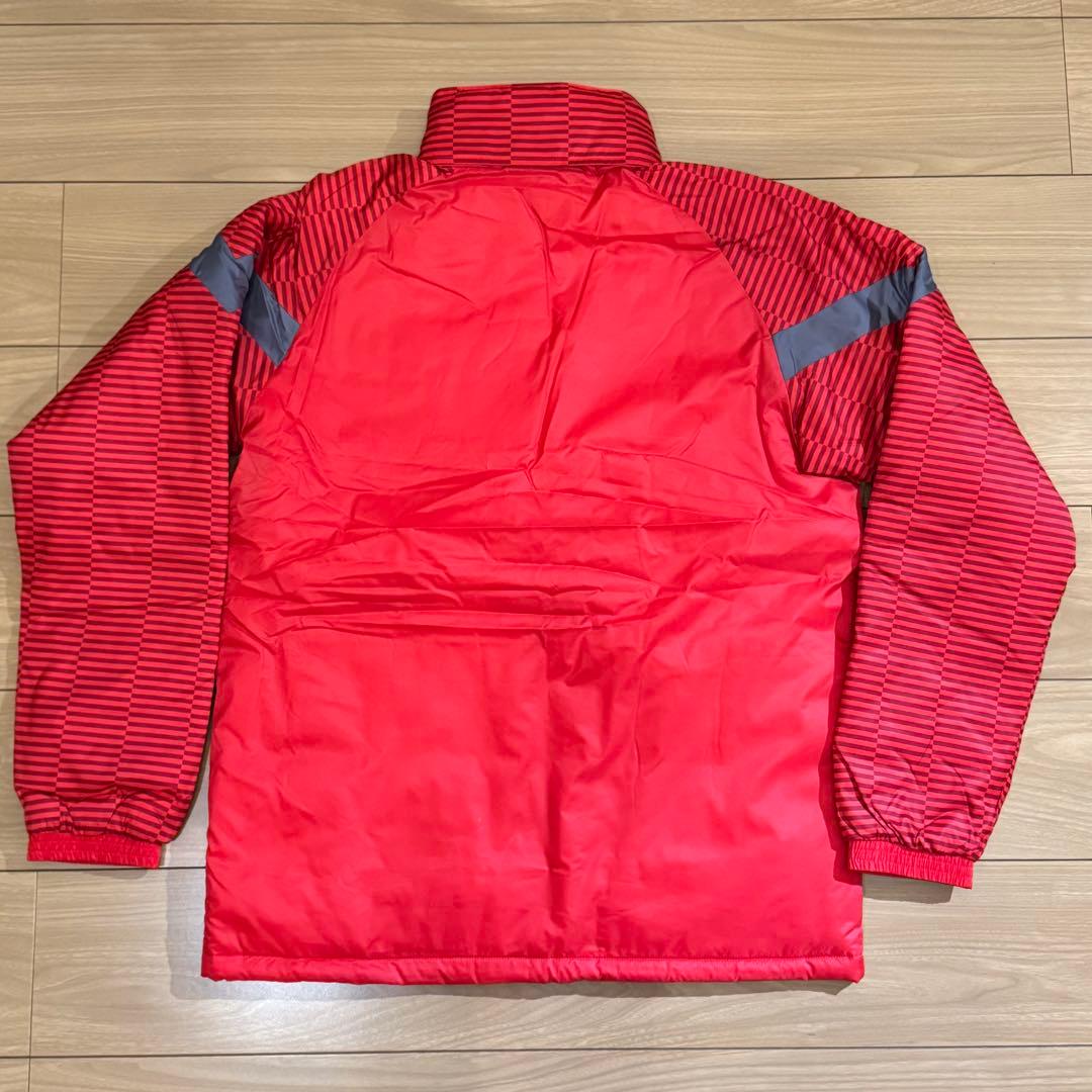 新品 PUMA 中綿ジャケット・パンツ上下 L 赤/黒
