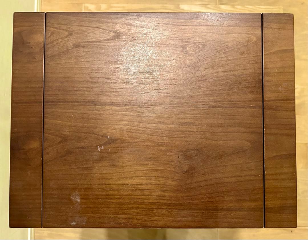 【美品】北欧風 ドレッサー/コンパクトデスク（ミラー・収納付き）