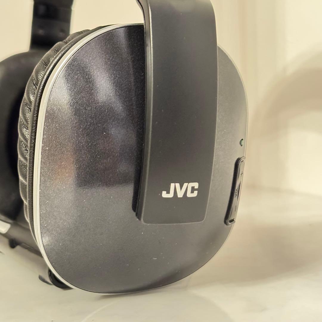 JVC ワイヤレスヘッドホンシステム　 HA-WD100B【極美品】