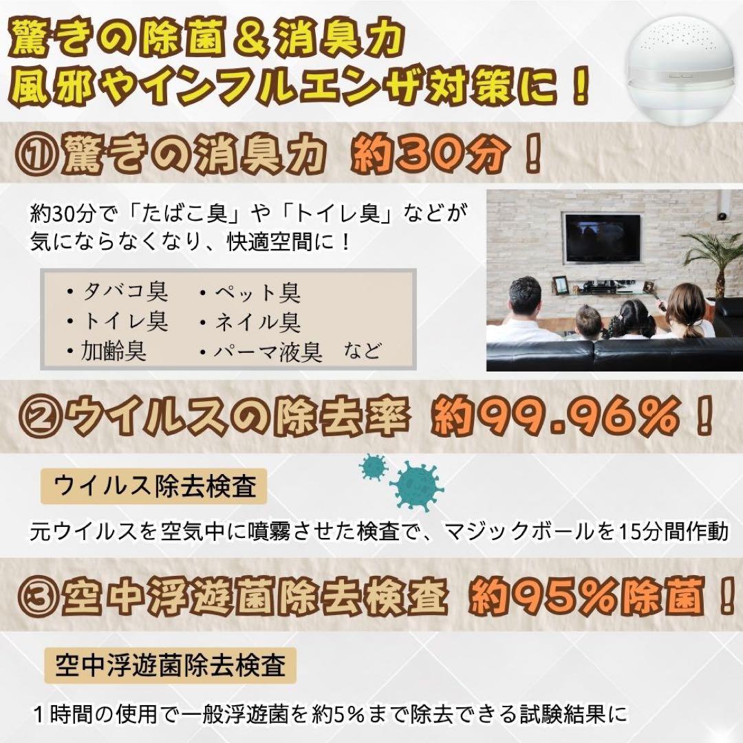 ⭐︎新品未使用☆マジックボール ホワイト MB-18【専用アダプターは付属なし】