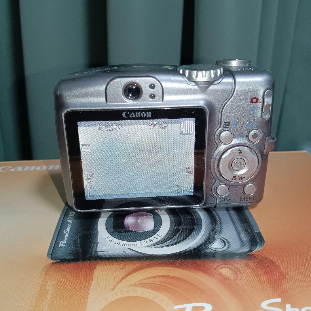 Canon PowerShot A710 IS 本体　コンデジ　カメラ　キャノン
