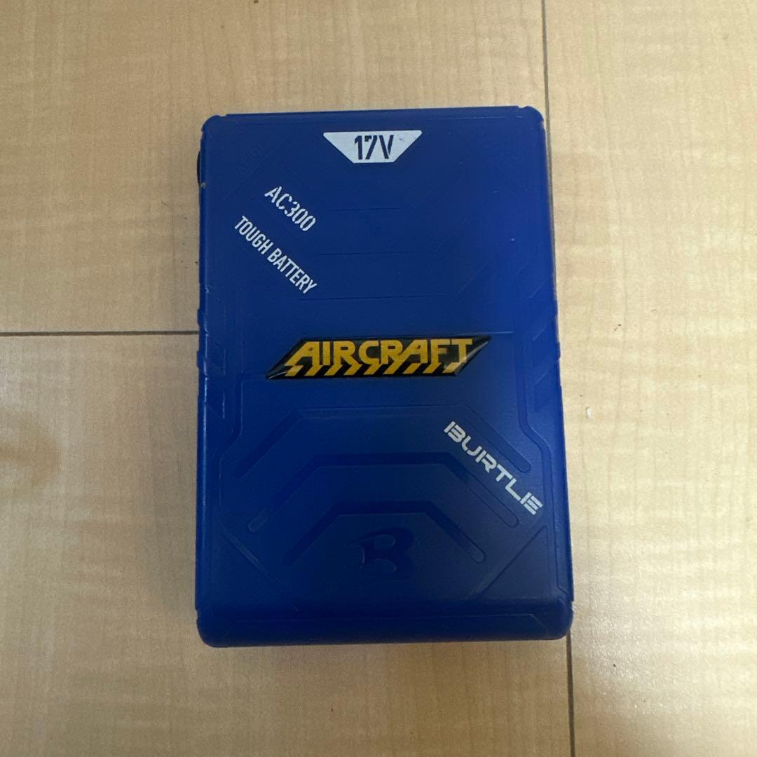 17V 空調服 バートル エアークラフト BURTLE AC300 のフルセット