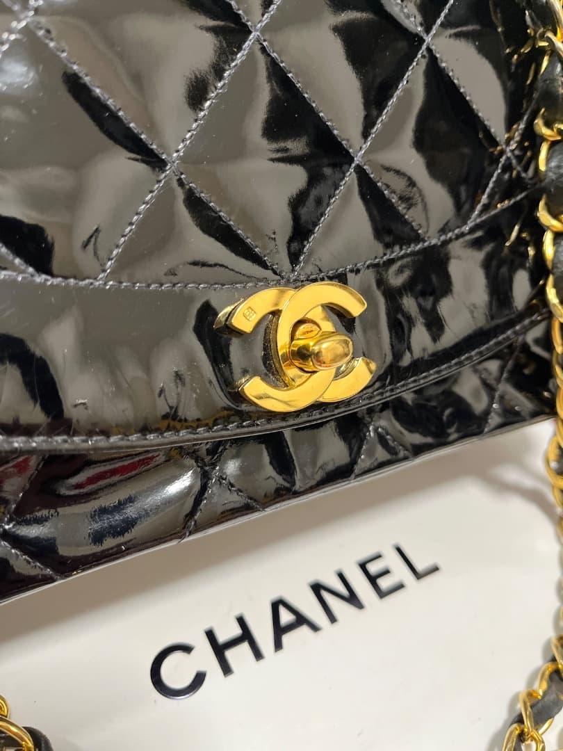 シャネル CHANEL ダイアナ フラップ マトラッセ ヴィンテージ G237