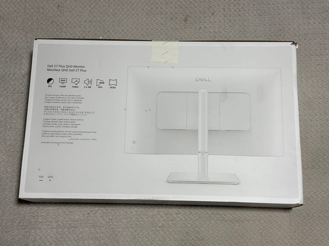Dell 27 Plus QHDモニター - S2725DSM