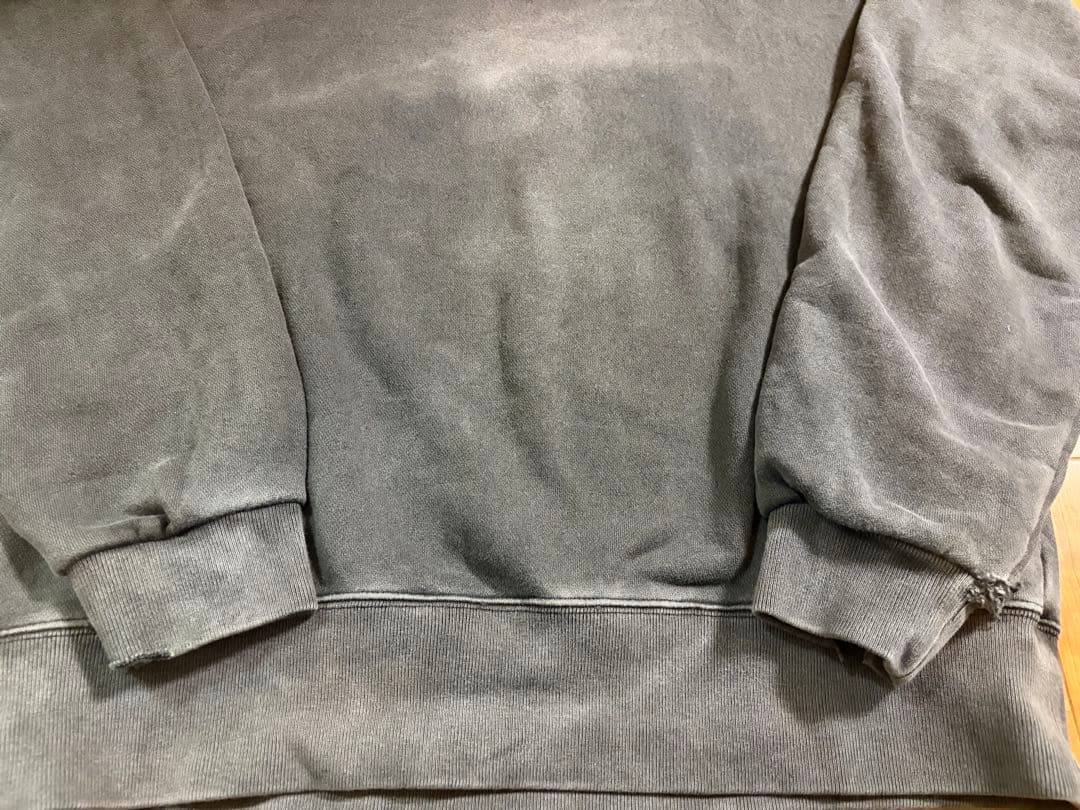 y*p様 OVY Pigment Damage Crew Neck Sweat