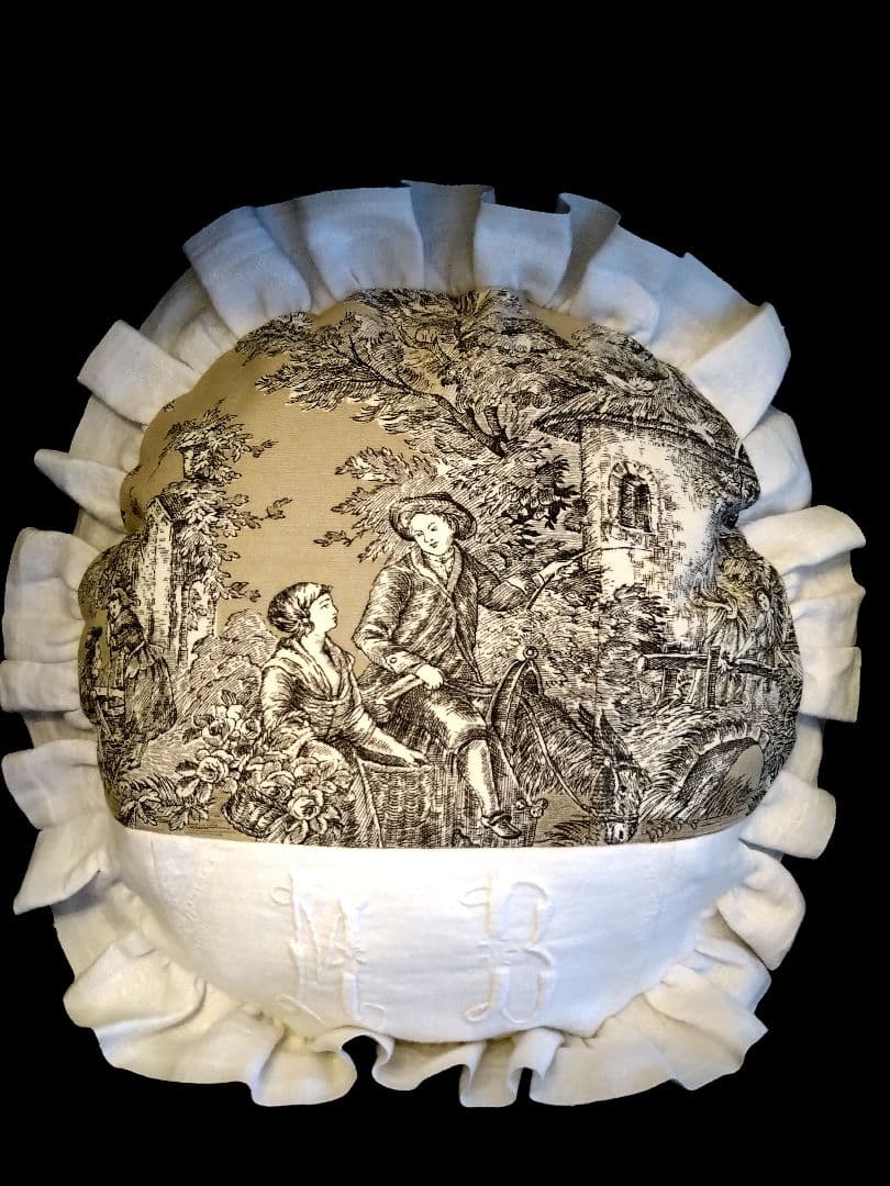 ★オーダー専用です★フランスアンティーク　リメイククッション★