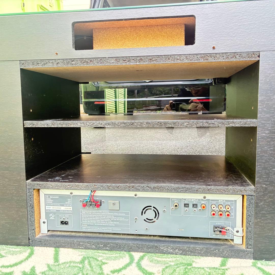 直接引き取り可SHARP AN-45T1B ステレオシステム テレビ台