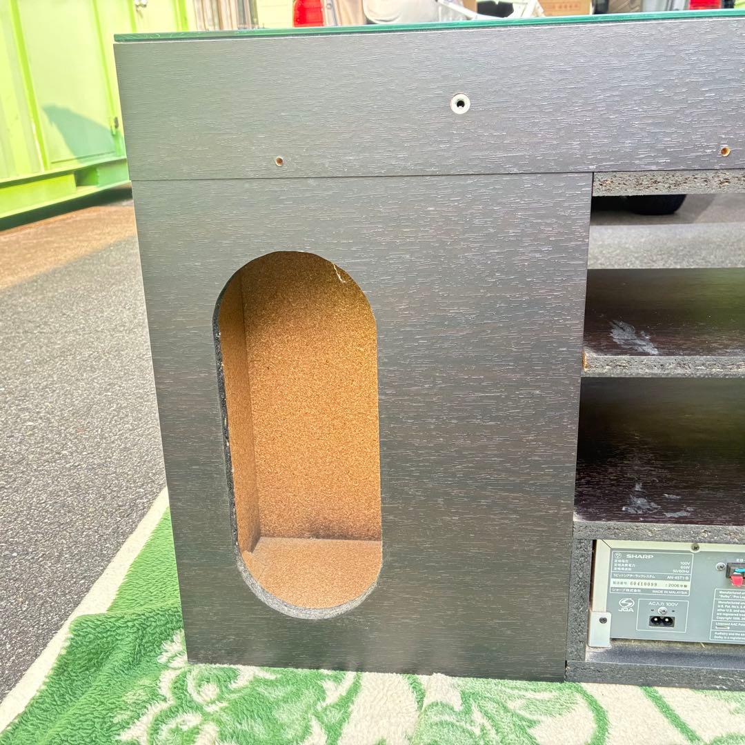 直接引き取り可SHARP AN-45T1B ステレオシステム テレビ台