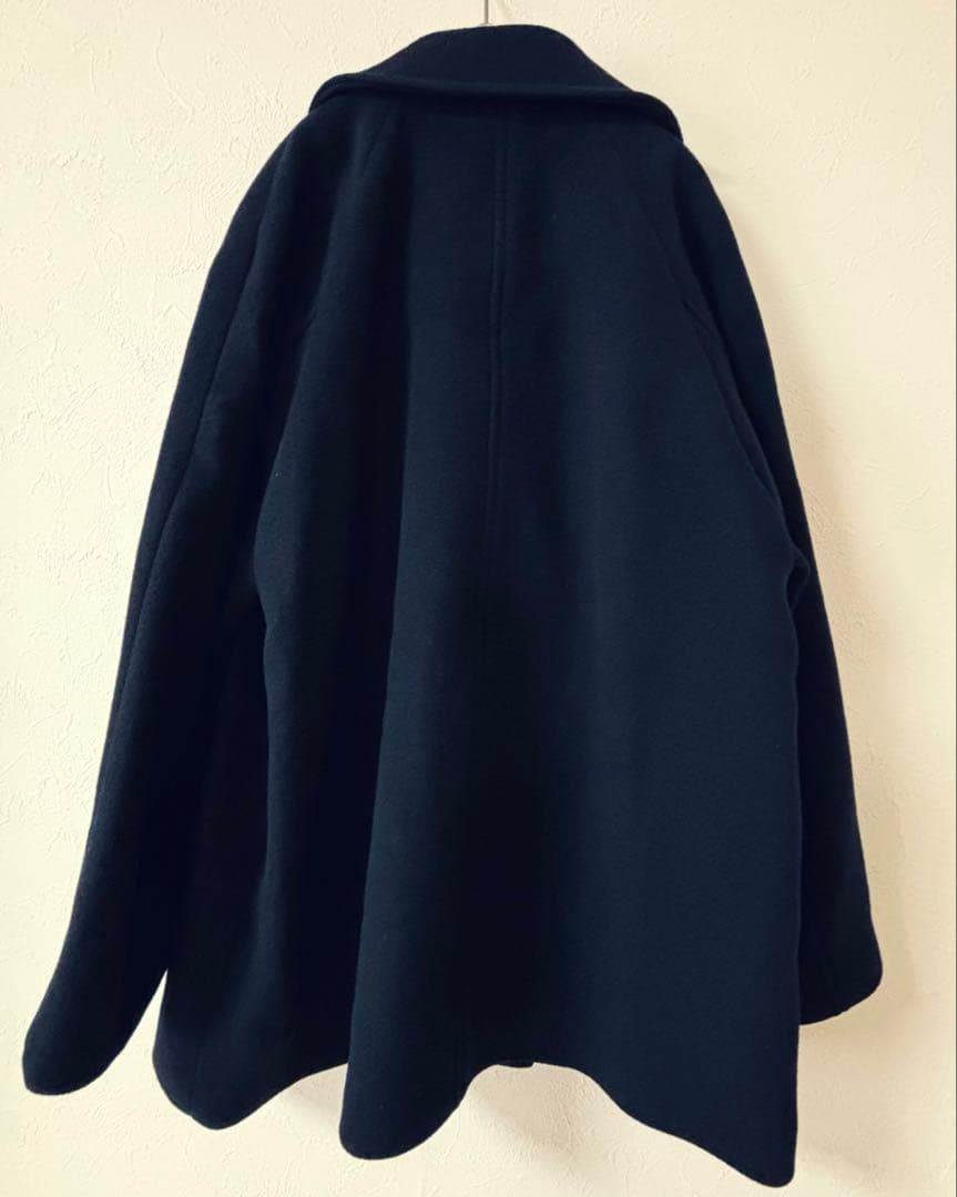 美品❇️ 1_OF MINE W ピーコート ネイビー　ダブルブレスト　Mサイズ