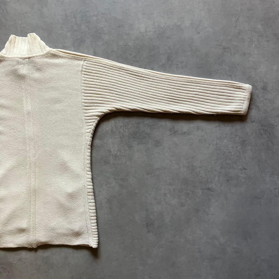 トップス 00s emporio armani wool rib knit jacket