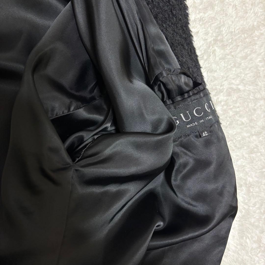 極美品 グッチ オアシス リアムギャラガー着用 トムフォード期 ポンチョ風コート