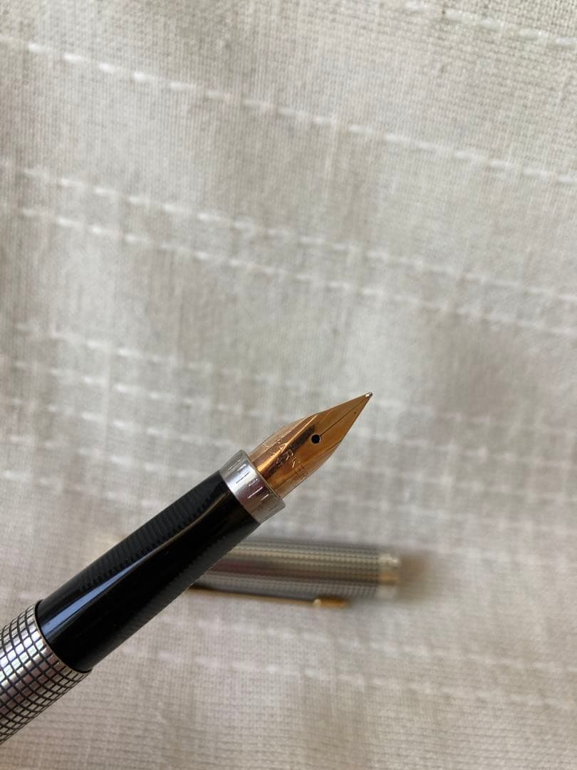 日曜21時まで！パーカー75 万年筆 極細　ボールペン