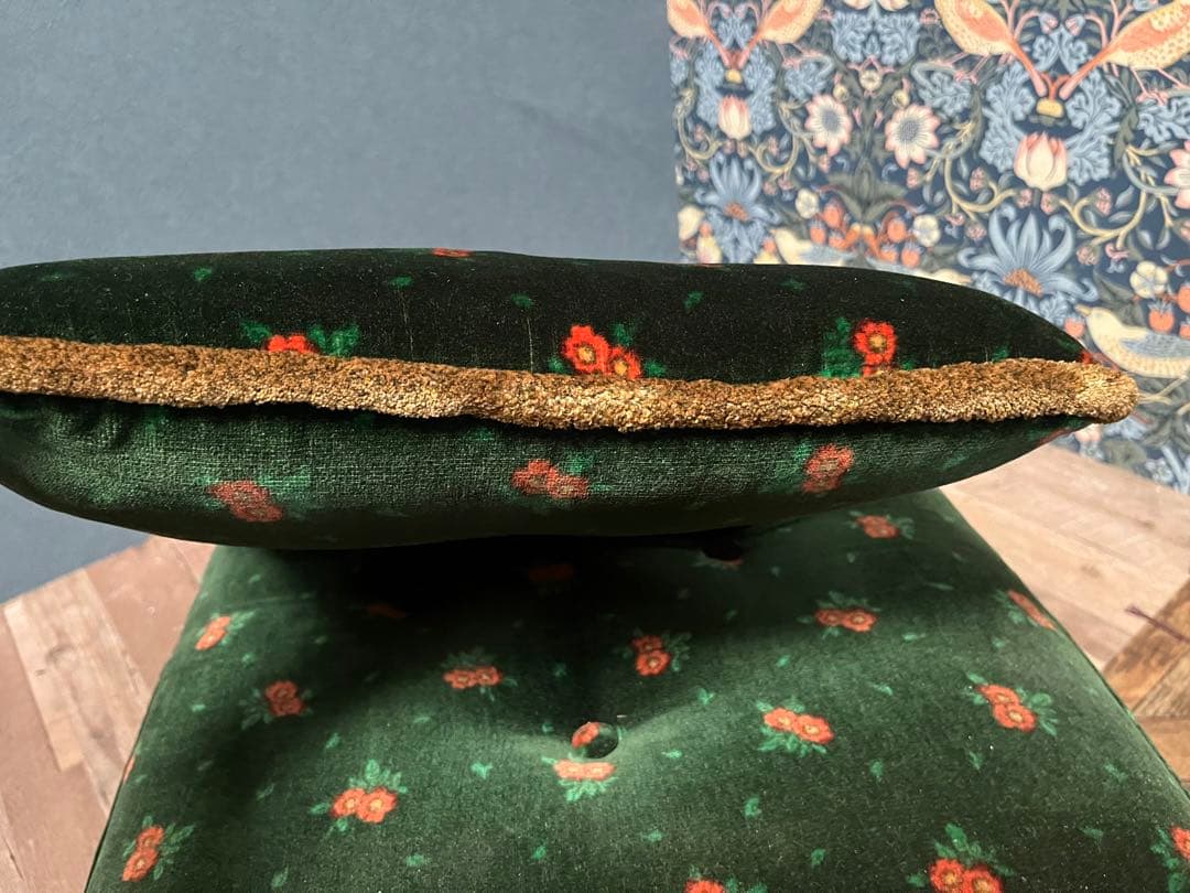 n's close＊スツール オットマン クッション付 アンティーク