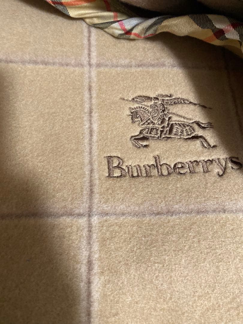 お値下げ！未使用品‼️Burberrys 厚手毛布 毛100% 2枚セット　極暖‼️