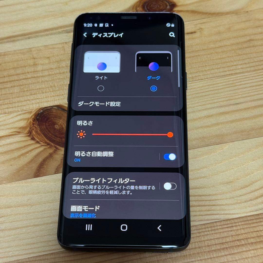 6435 Galaxy s9 SIMフリー美品