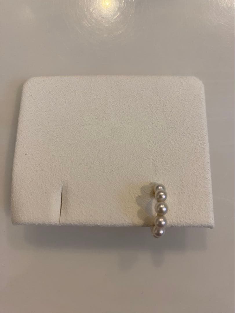 ミキモトフープピアス　K18片方のみ