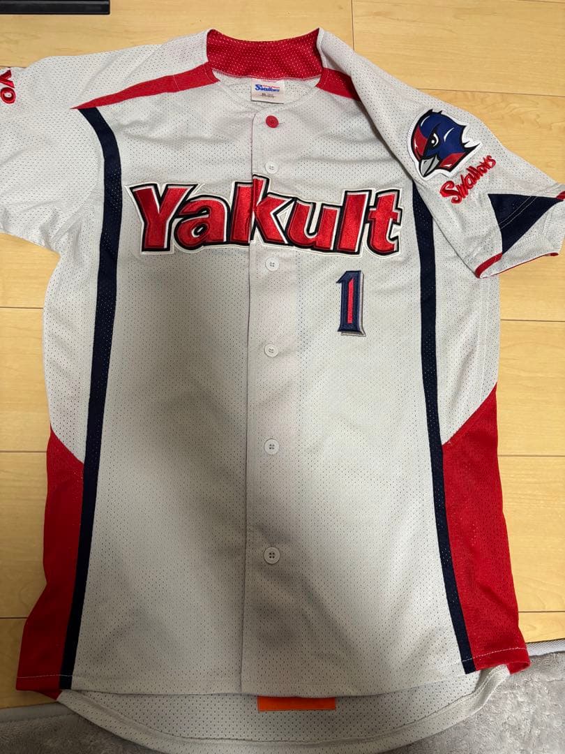 東京ヤクルトスワローズ 青木宣親 ビジター ユニフォーム フリー ZETT