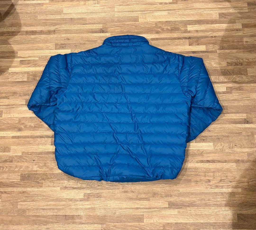 Patagonia ダウンセーター 青 ダウンジャケット グースダウン ブルー