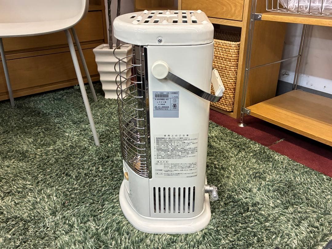 リンナイ　ガス赤外線ストーブ　R-852PMS3　2023年製　LPガス用