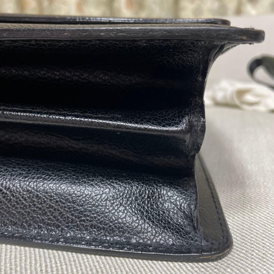 【即日発送】　サルヴァトーレ フェラガモ　ブラック レザー ブリーフケース